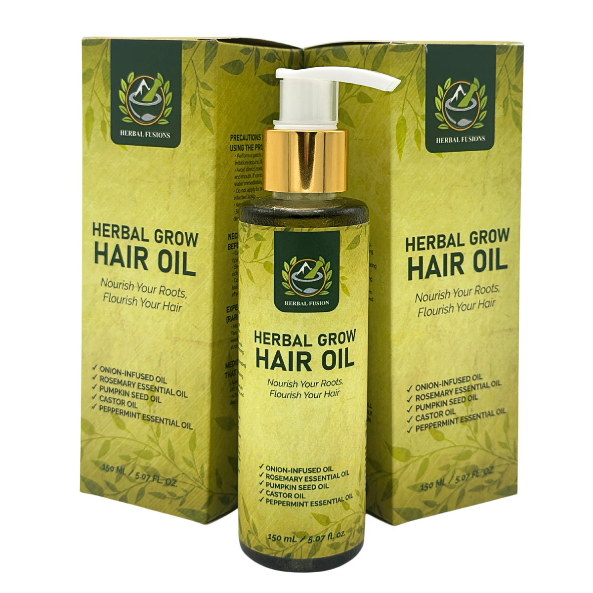 Herbal Grow Hair Oil: Natural Hair Growth Oil